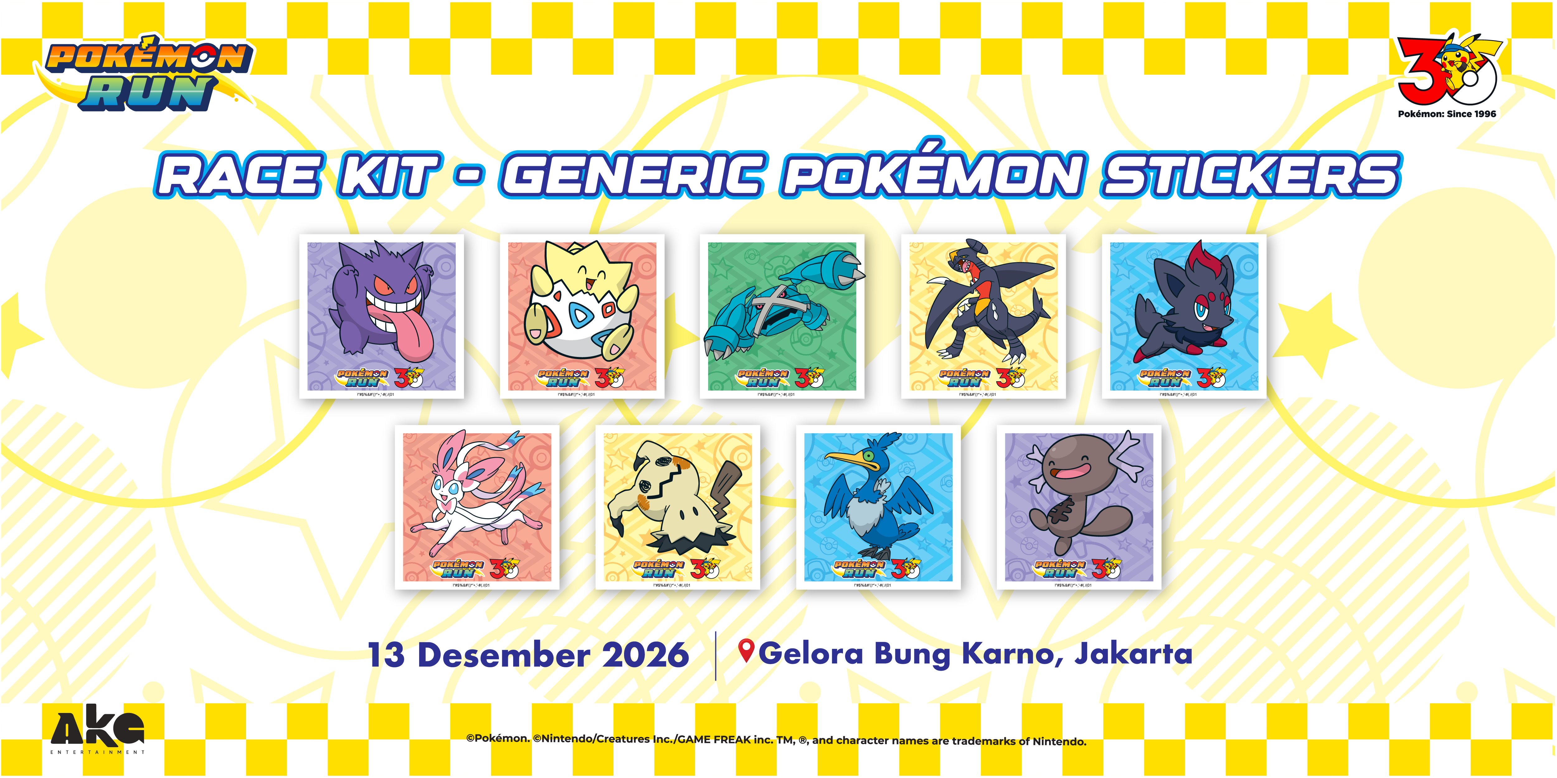Misi menemukan sembilan Pok&eacute;mon di Pok&eacute;mon RUN 30